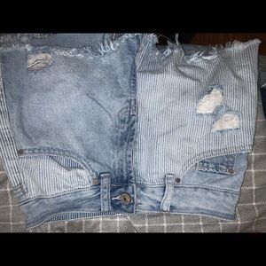 Rewash Brand High Rise Short Shorts